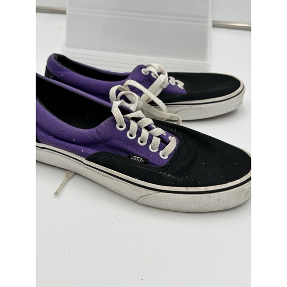Men’s Vans Off The Wall size M7.5/W9 Purple Black Lace Up Skate Shoes Sneaker - Picture 4 of 10